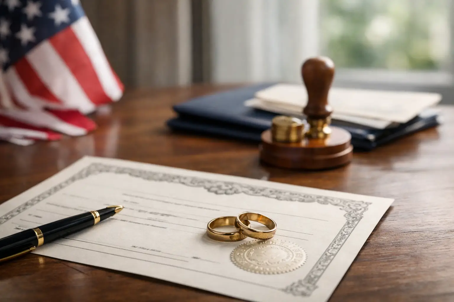 Cómo apostillar certificado de matrimonio de Estados Unidos
