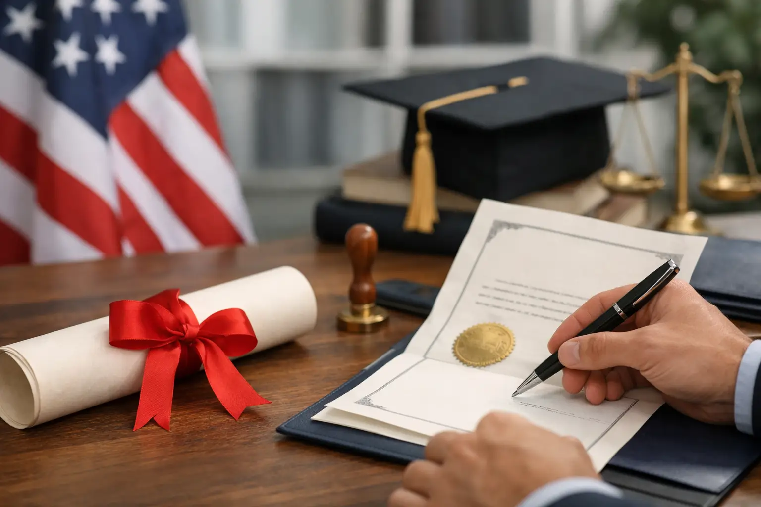 Dónde apostillar un diploma universitario de USA