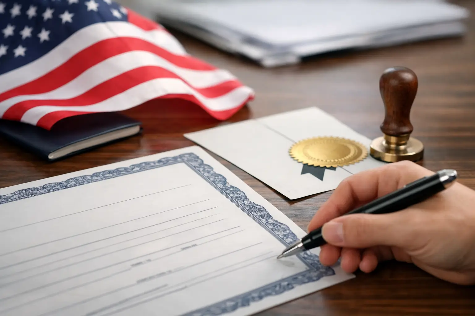 Cómo apostillar acta de nacimiento americana