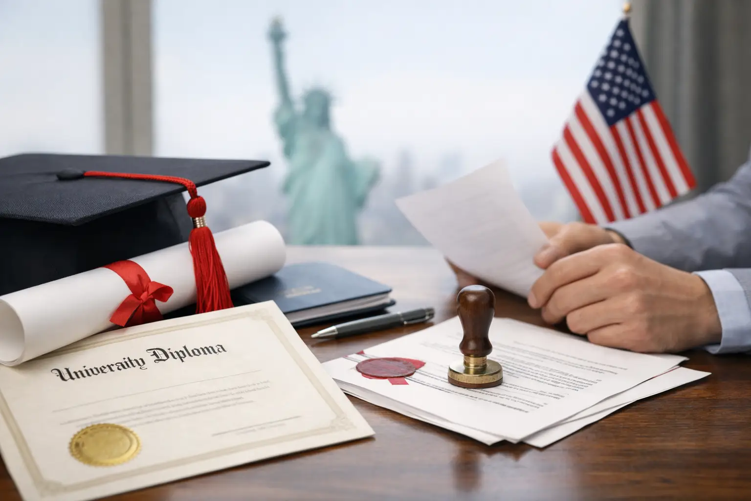 Cómo apostillar título universitario de Estados Unidos