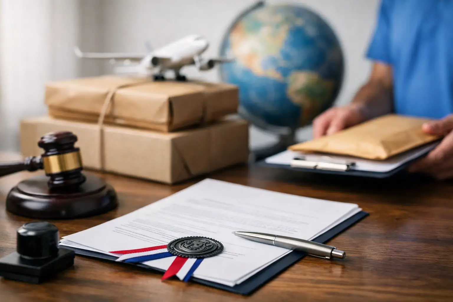 Cómo apostillar documentos por courier sin errores
