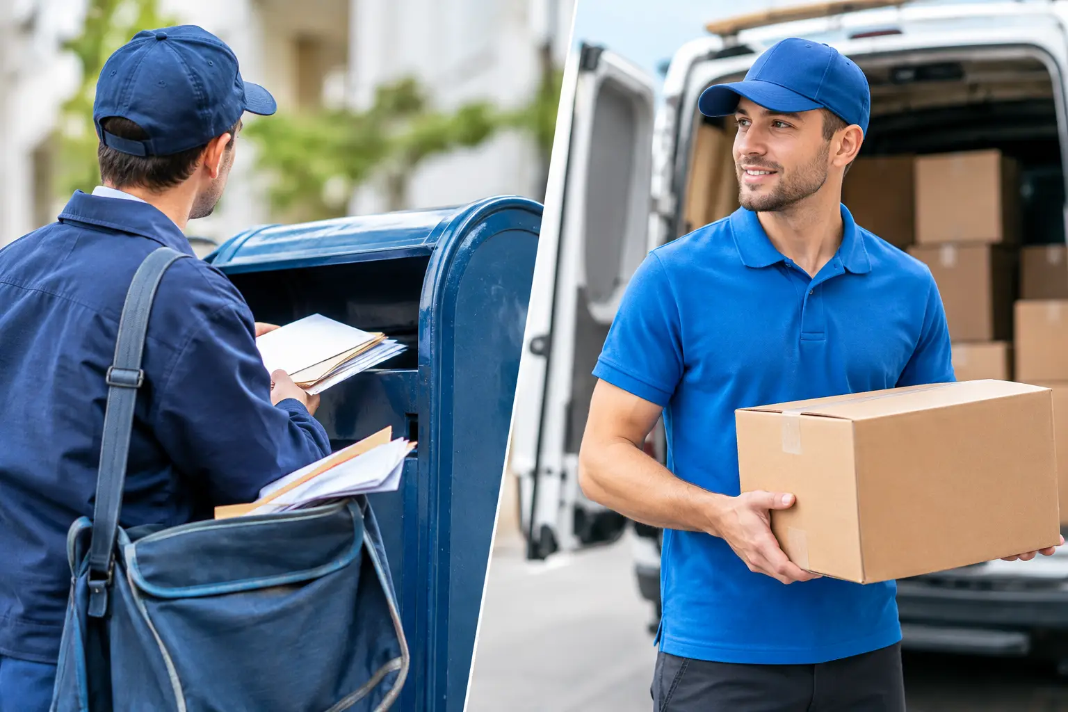 Correo postal vs courier: cuál conviene más